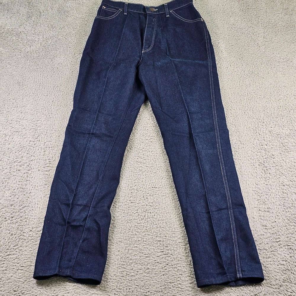 Wrangler Jeans Womens 12 Misses Full Fit Made in USA High Rise Straight MX330KA